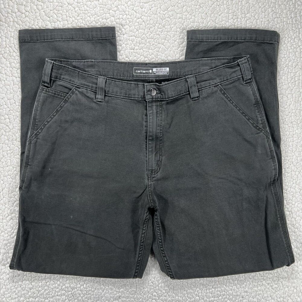 Carhartt Rugged Flex Canvas Work Pant Men's‎ 40x34 (Actual 38x32) Relaxed Fit